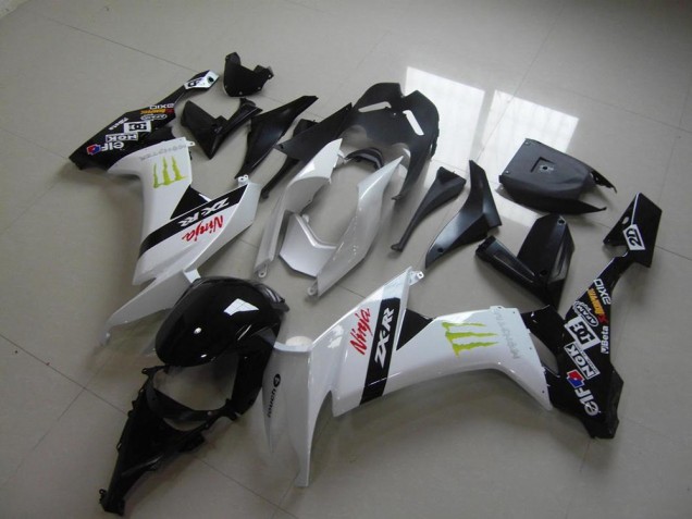 Blanc Monster Carénage Moto ZX10R 08-10