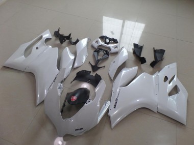 Blanc Nacré Carénage Moto Ducati 1199 11-14