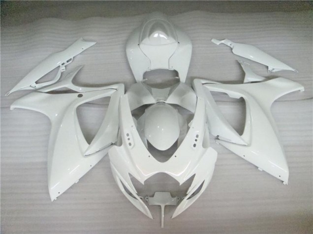 Blanc Nacré Carénage Moto GSXR 600 / 750 K6 06-07