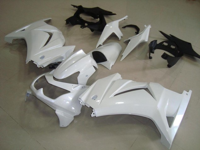 Blanc Nacré Carénage Moto ZX 250R 08-12 Blanc Nacré Carénage Moto ZX 250R 08-12