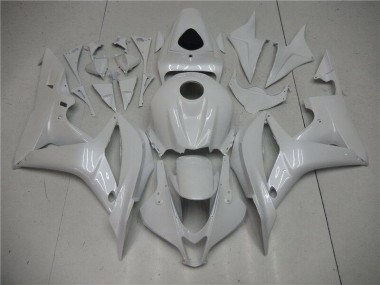 Blanc Nacré Carénages Moto CBR 600 RR 07-08