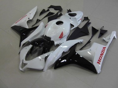 Blanc Nacré Noir Carénage Moto CBR 600 RR 07-08