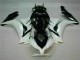 Blanc Noir Carénage Moto CBR 1000 RR 12-16 Blanc Noir Carénage Moto CBR 1000 RR 12-16