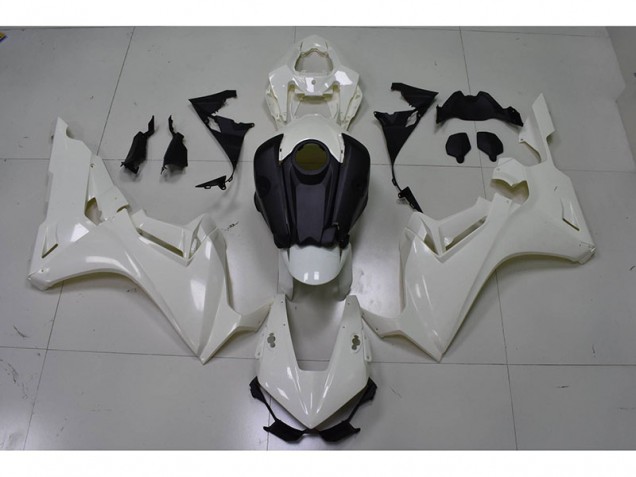 Blanc Noir Carénage Moto CBR 1000 RR 17-23 Blanc Noir Carénage Moto CBR 1000 RR 17-23