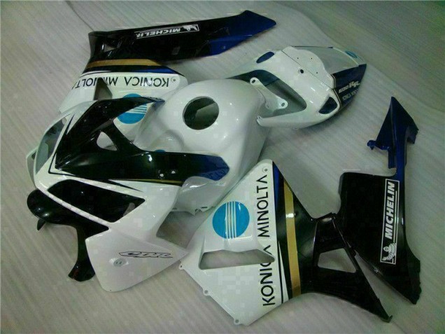 Blanc Noir Carénage Moto CBR 600 RR 05-06