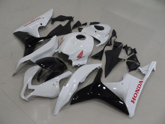 Blanc Noir Carénage Moto CBR 600 RR 07-08