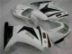 Blanc Noir Carénage Moto EX250 08-12