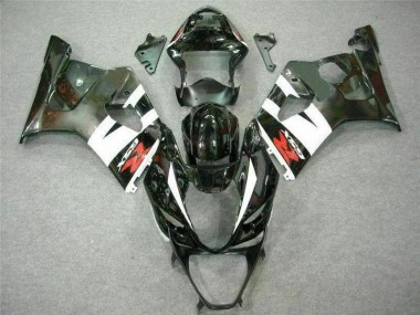 Blanc Noir Carénage Moto GSXR 1000 K3 03-04