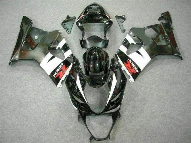 Blanc Noir Carénage Moto GSXR 1000 K3 03-04 Blanc Noir Carénage Moto GSXR 1000 K3 03-04