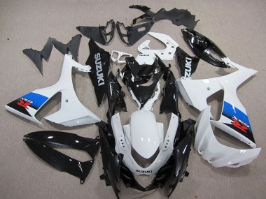 Blanc Noir Carénage Moto GSXR 1000 K9 09-16
