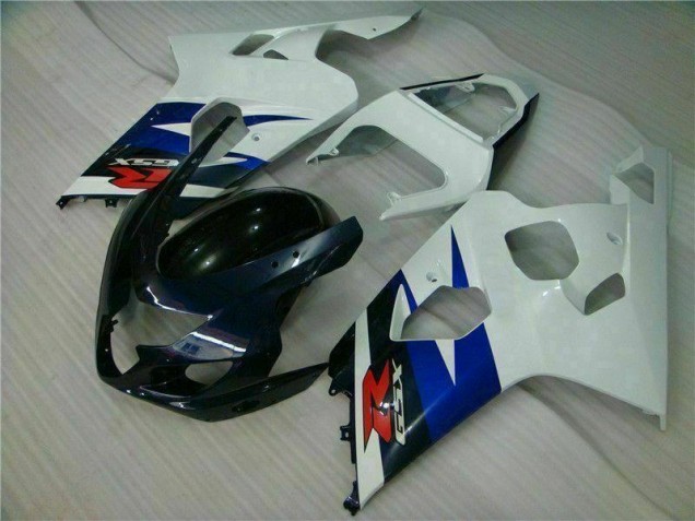 Blanc Noir Carénage Moto GSXR 600 / 750 K4 04-05 Blanc Noir Carénage Moto GSXR 600 / 750 K4 04-05