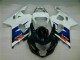 Blanc Noir Carénage Moto GSXR 600 / 750 K4 04-05 Blanc Noir Carénage Moto GSXR 600 / 750 K4 04-05