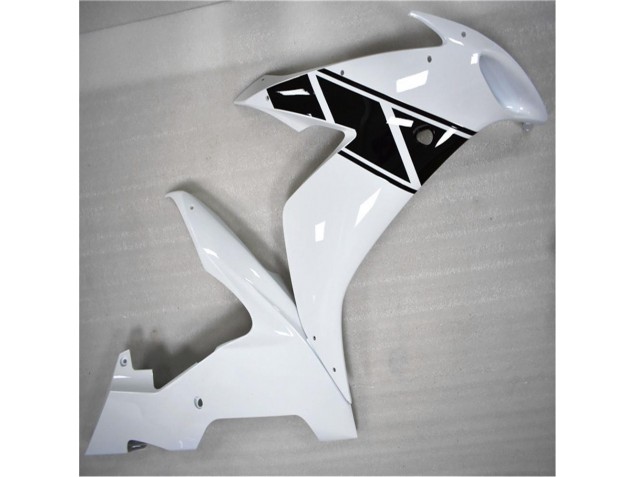 Blanc Noir Carénage Moto R1 04-06 Blanc Noir Carénage Moto R1 04-06