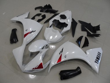 Blanc Noir Carénage Moto R1 12-14