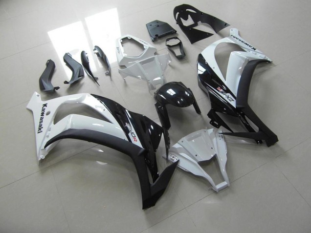 Blanc Noir Carénage Moto ZX10R 11-15 Blanc Noir Carénage Moto ZX10R 11-15