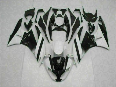 Blanc Noir Carénage Moto ZX6R 09-12