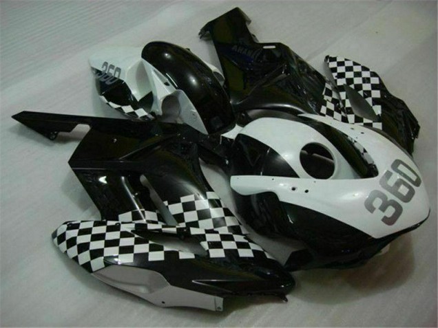 Blanc Noir Carénages Moto CBR 1000 RR 04-05 Blanc Noir Carénages Moto CBR 1000 RR 04-05