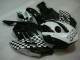 Blanc Noir Carénages Moto CBR 1000 RR 04-05 Blanc Noir Carénages Moto CBR 1000 RR 04-05