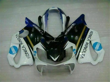 Blanc Noir Carénages Moto CBR 600 F4i 04-07