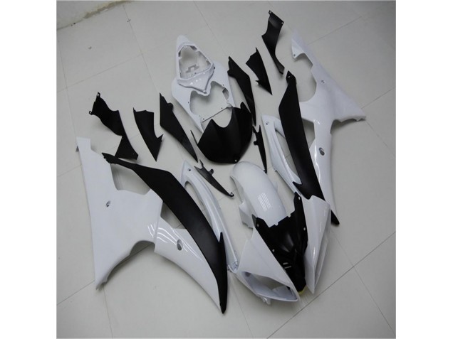 Blanc Noir Carénages Moto & Carrosserie R6 08-16