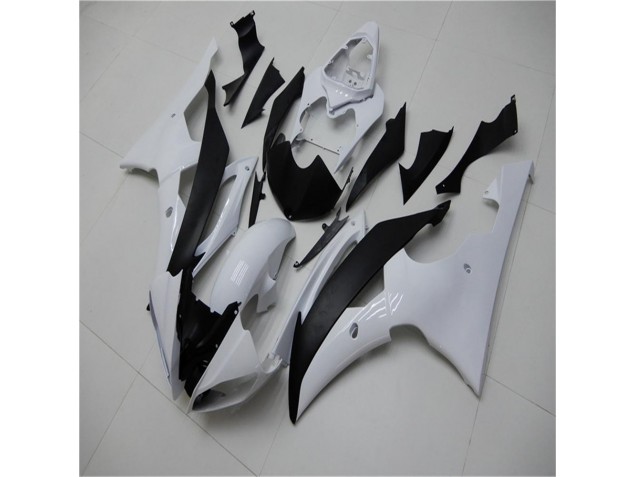 Blanc Noir Carénages Moto & Carrosserie R6 08-16