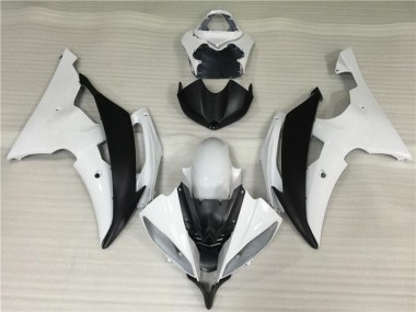 Blanc Noir Carénages Moto & Carrosserie R6 08-16
