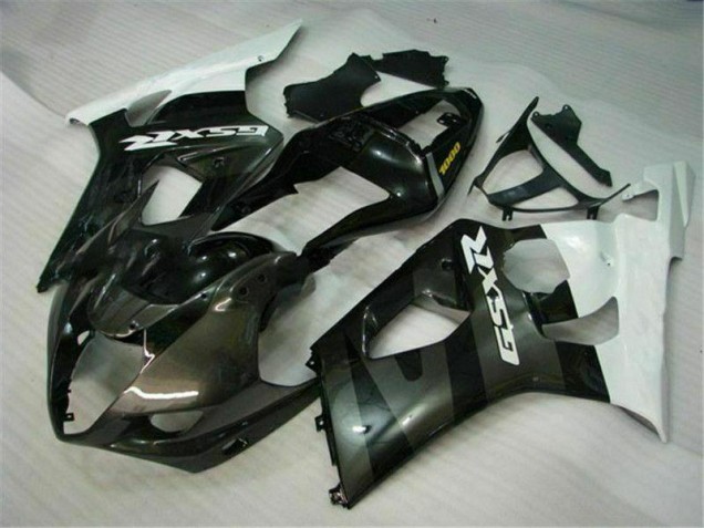 Blanc Noir Carénages Moto GSXR 1000 K3 03-04 Blanc Noir Carénages Moto GSXR 1000 K3 03-04