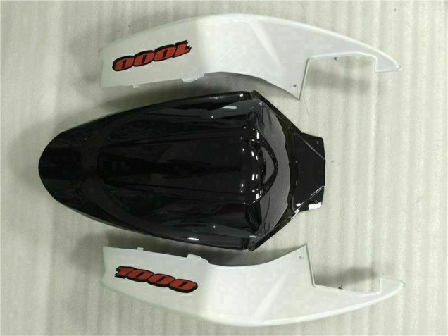 Blanc Noir Carénages Moto GSXR 1000 K5 05-06 Blanc Noir Carénages Moto GSXR 1000 K5 05-06
