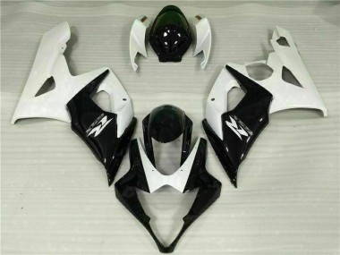 Blanc Noir Carénages Moto GSXR 1000 K5 05-06