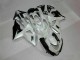 Blanc Noir Carénages Moto GSXR 1000 K9 09-16 Blanc Noir Carénages Moto GSXR 1000 K9 09-16