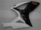 Blanc Noir Carénages Moto GSXR 600 / 750 K6 06-07 Blanc Noir Carénages Moto GSXR 600 / 750 K6 06-07
