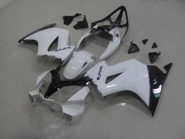 Blanc Noir Carénages Moto VFR 800 02-13
