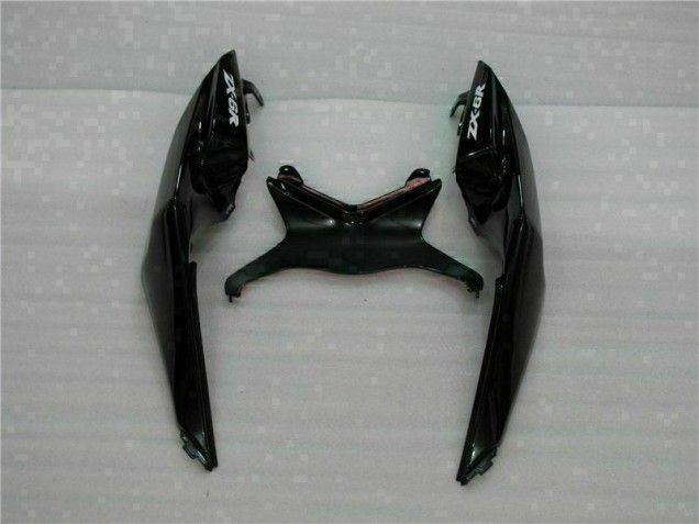 Blanc Noir Carénages Moto ZX6R 09-12 Blanc Noir Carénages Moto ZX6R 09-12