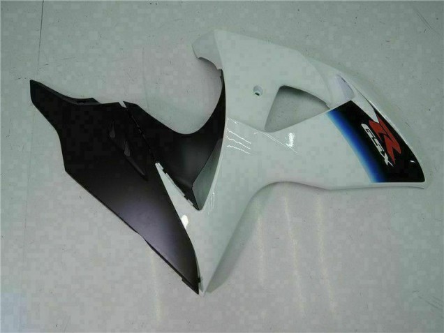 Blanc Noir Carrosserie Moto GSXR 1000 K9 09-16 Blanc Noir Carrosserie Moto GSXR 1000 K9 09-16