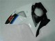 Blanc Noir Carrosserie Moto GSXR 1000 K9 09-16 Blanc Noir Carrosserie Moto GSXR 1000 K9 09-16