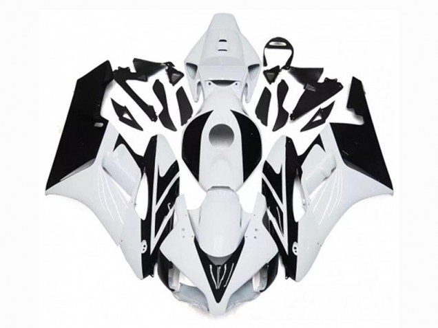Blanc Noir Kit Carénages Motos CBR 1000 RR 04-05 Blanc Noir Kit Carénages Motos CBR 1000 RR 04-05