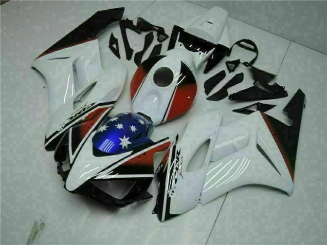 Blanc Noir Kit Carénages Motos Complet CBR 1000 RR 04-05