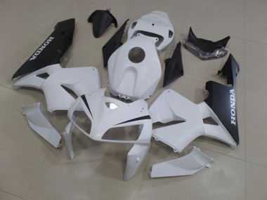 Blanc Noir Kit Carénages Motos Complet CBR 600 RR 05-06