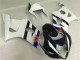 Blanc Noir Kit Carénages Motos GSXR 1000 K3 03-04 Blanc Noir Kit Carénages Motos GSXR 1000 K3 03-04