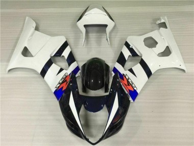 Blanc Noir Kit Carénages Motos GSXR 1000 K3 03-04