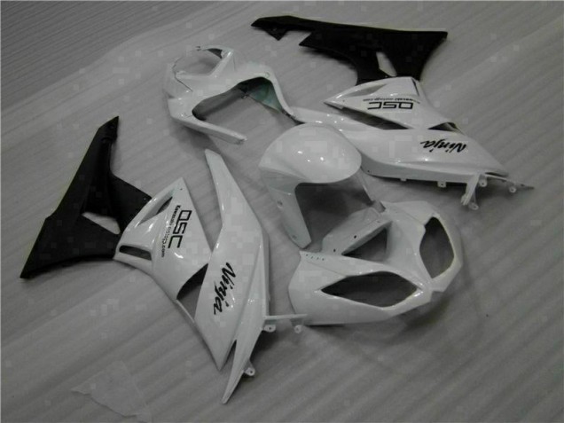 Blanc Noir Ninja Carénage Moto ZX6R 09-12