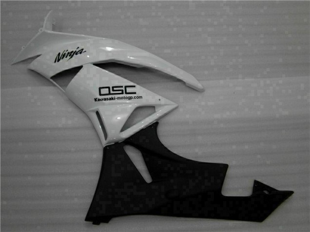Blanc Noir Ninja Carénage Moto ZX6R 09-12