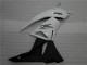Blanc Noir Ninja Carénage Moto ZX6R 09-12