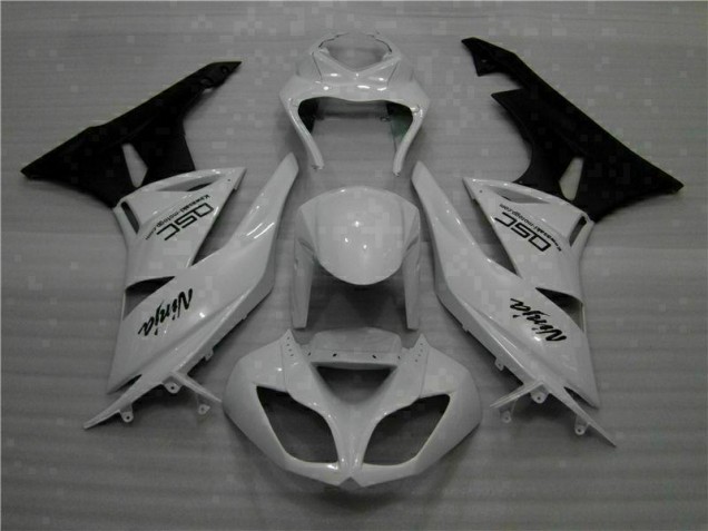 Blanc Noir Ninja Carénage Moto ZX6R 09-12