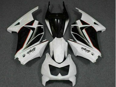 Blanc Noir Ninja Carénages Moto EX250 08-12