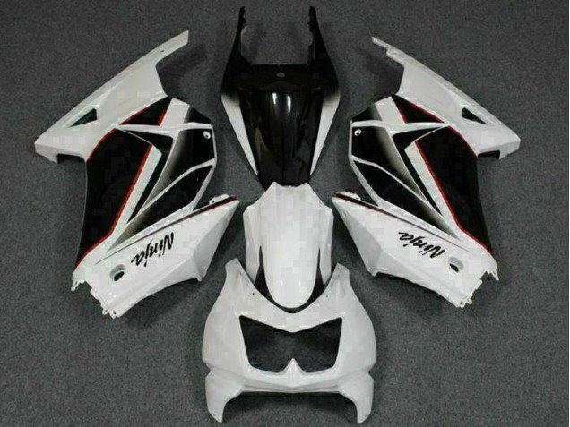 Blanc Noir Ninja Carénages Moto EX250 08-12