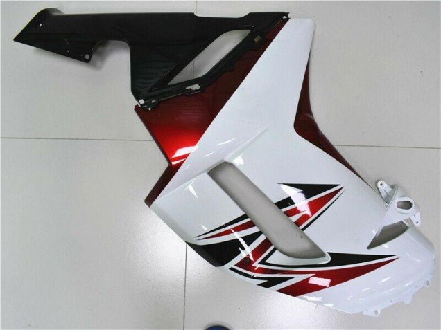 Blanc Noir Rouge Carénage Moto ZX6R 07-08 Blanc Noir Rouge Carénage Moto ZX6R 07-08