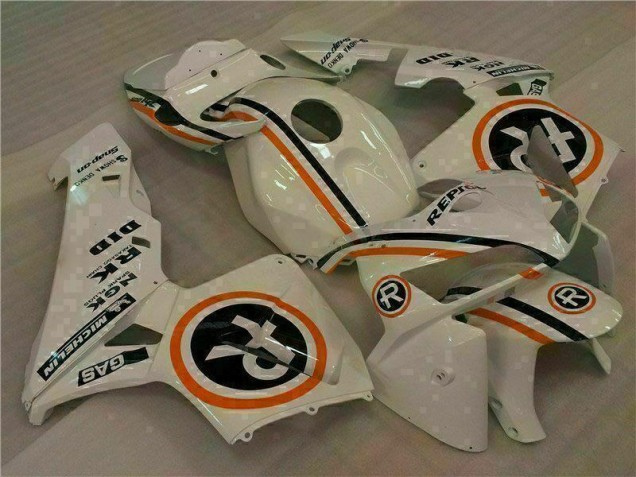 Blanc Repsol Carénage Moto CBR 600 RR 05-06 Blanc Repsol Carénage Moto CBR 600 RR 05-06