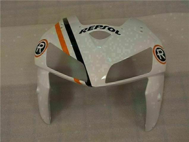 Blanc Repsol Carénage Moto CBR 600 RR 05-06 Blanc Repsol Carénage Moto CBR 600 RR 05-06