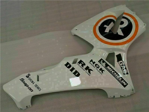 Blanc Repsol Carénage Moto CBR 600 RR 05-06 Blanc Repsol Carénage Moto CBR 600 RR 05-06